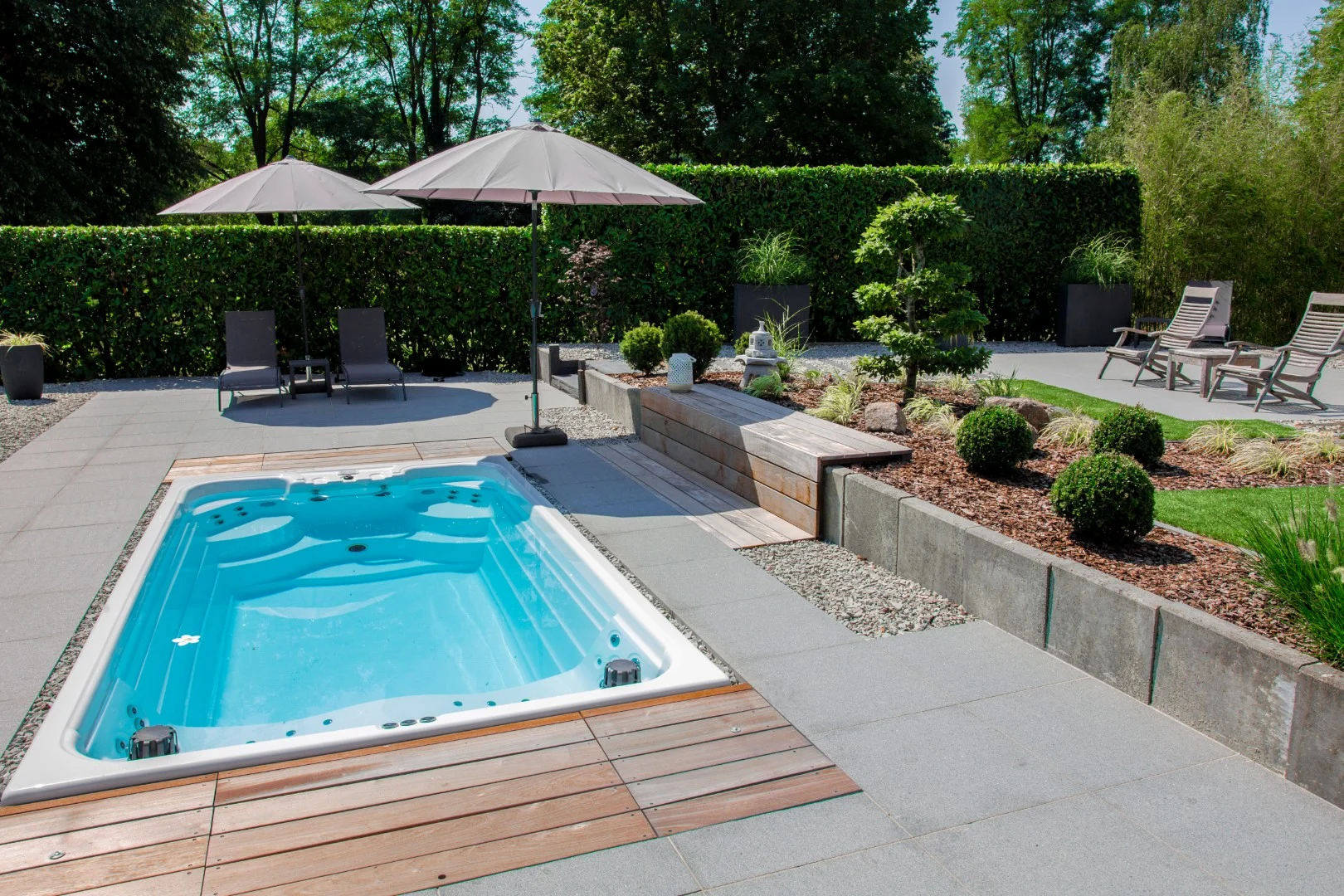 tom pousse integration spa de nage jardin bas rhin