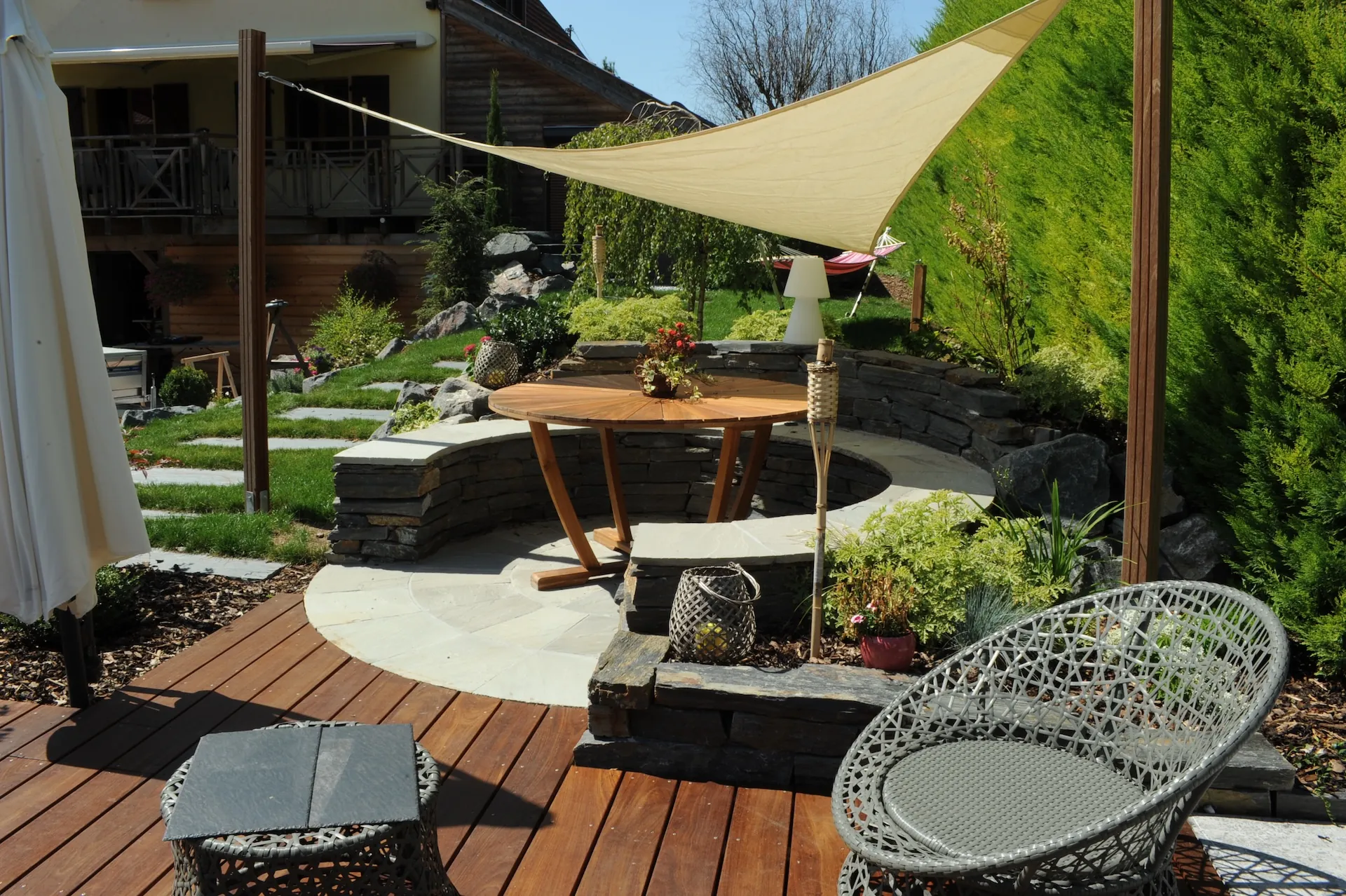 tom pousse paysage aménagement paysager hipsheim terrasse Image principale du projet