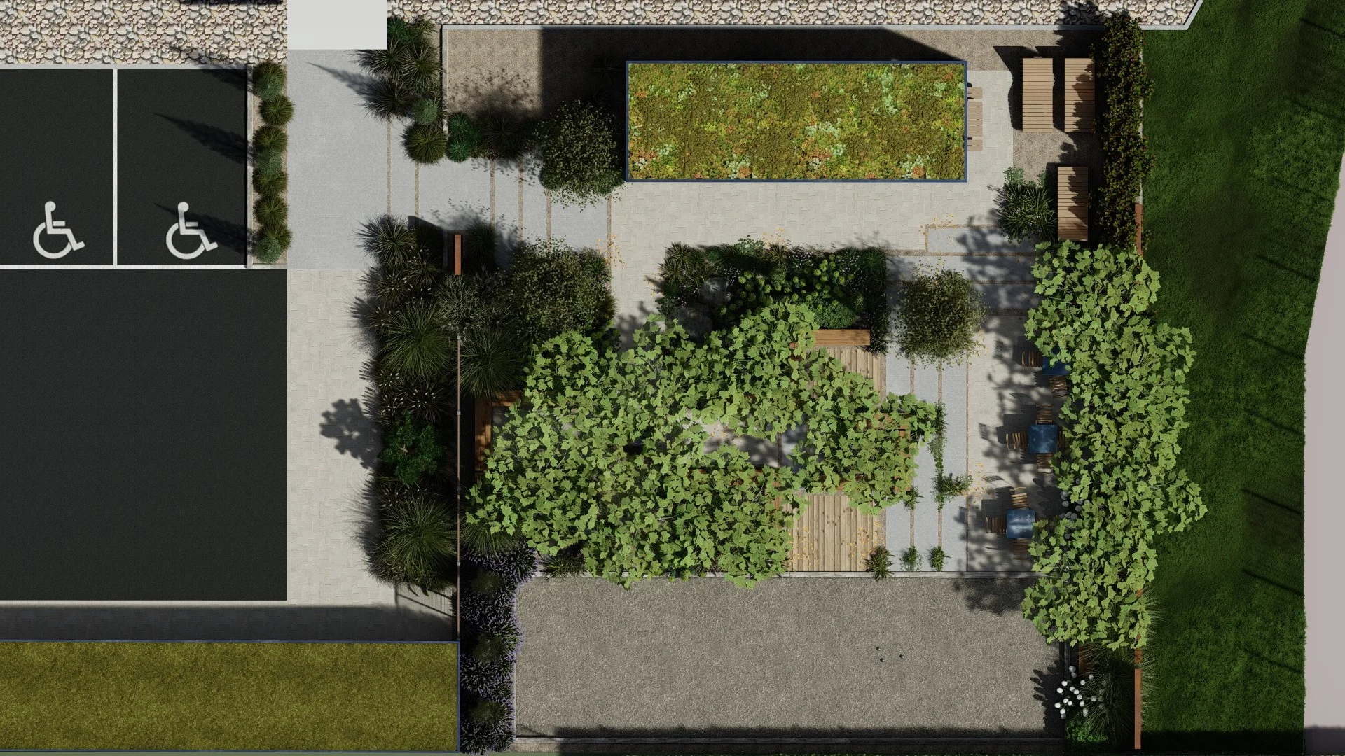 tom pousse paysage conception espaces extérieurs entreprise strasbourg