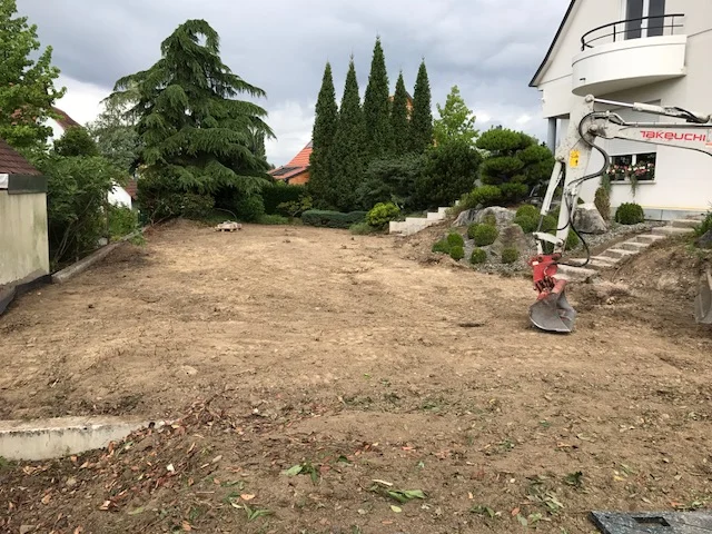 tom pousse paysage intégration paysagère piscine rénovation jardin la wantzenau pendant
