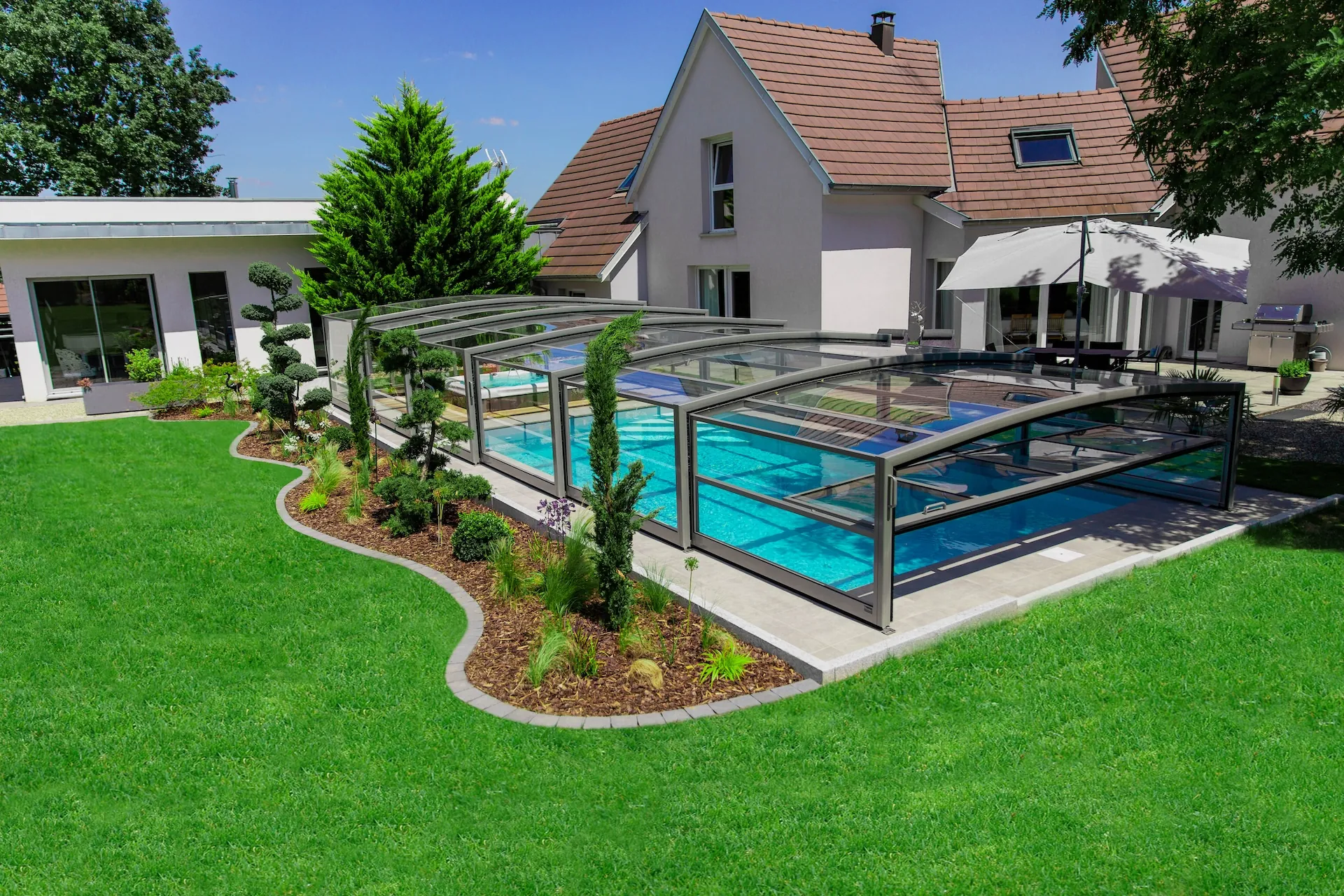 tom pousse paysage intégration paysagère piscine spa jardin bernardswiller