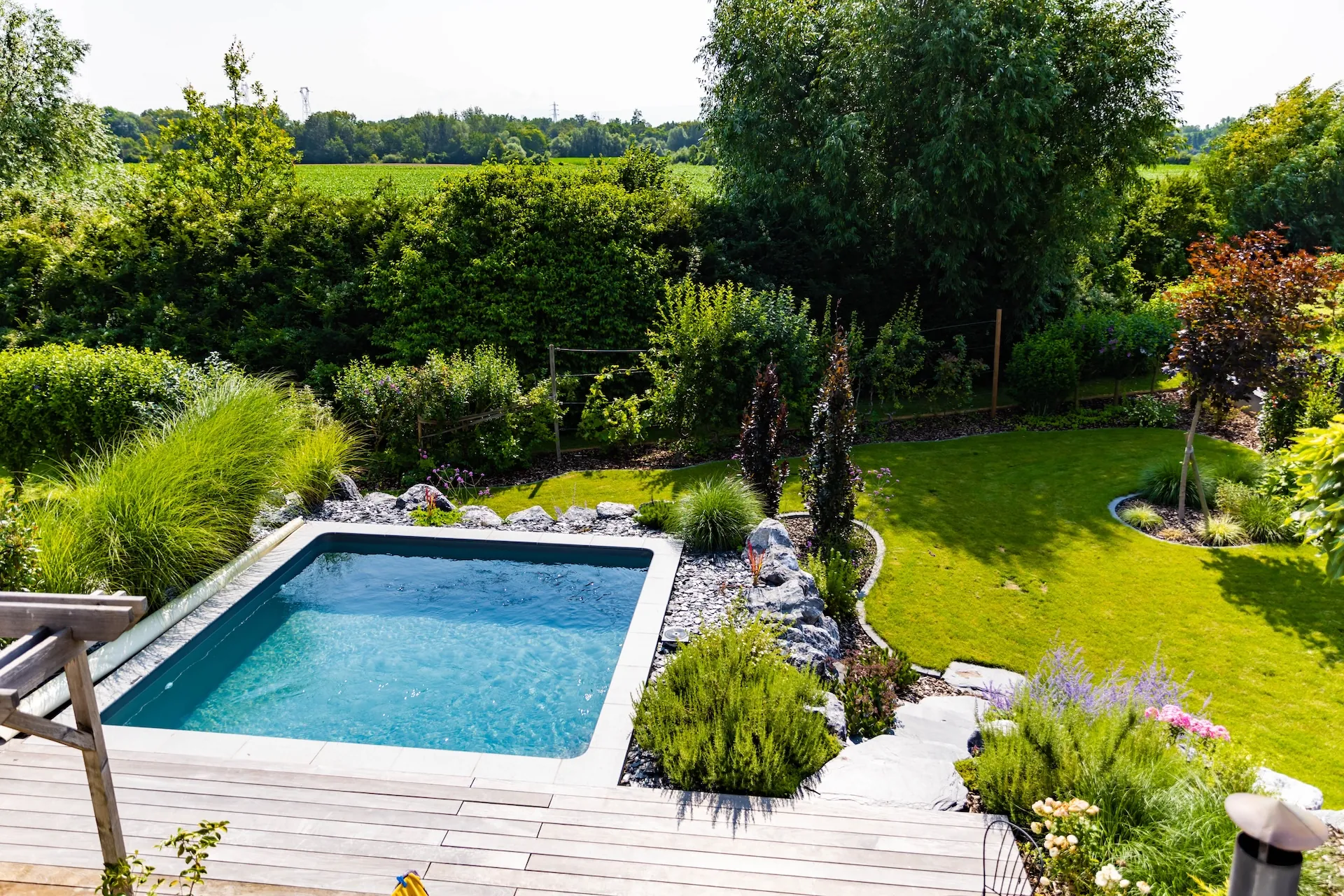 tom pousse paysage intégration piscine gambsheim Image principale du projet