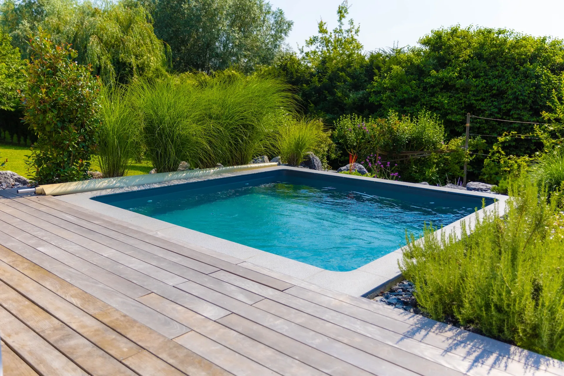 tom pousse paysagiste intégration piscine jardin gambsheim