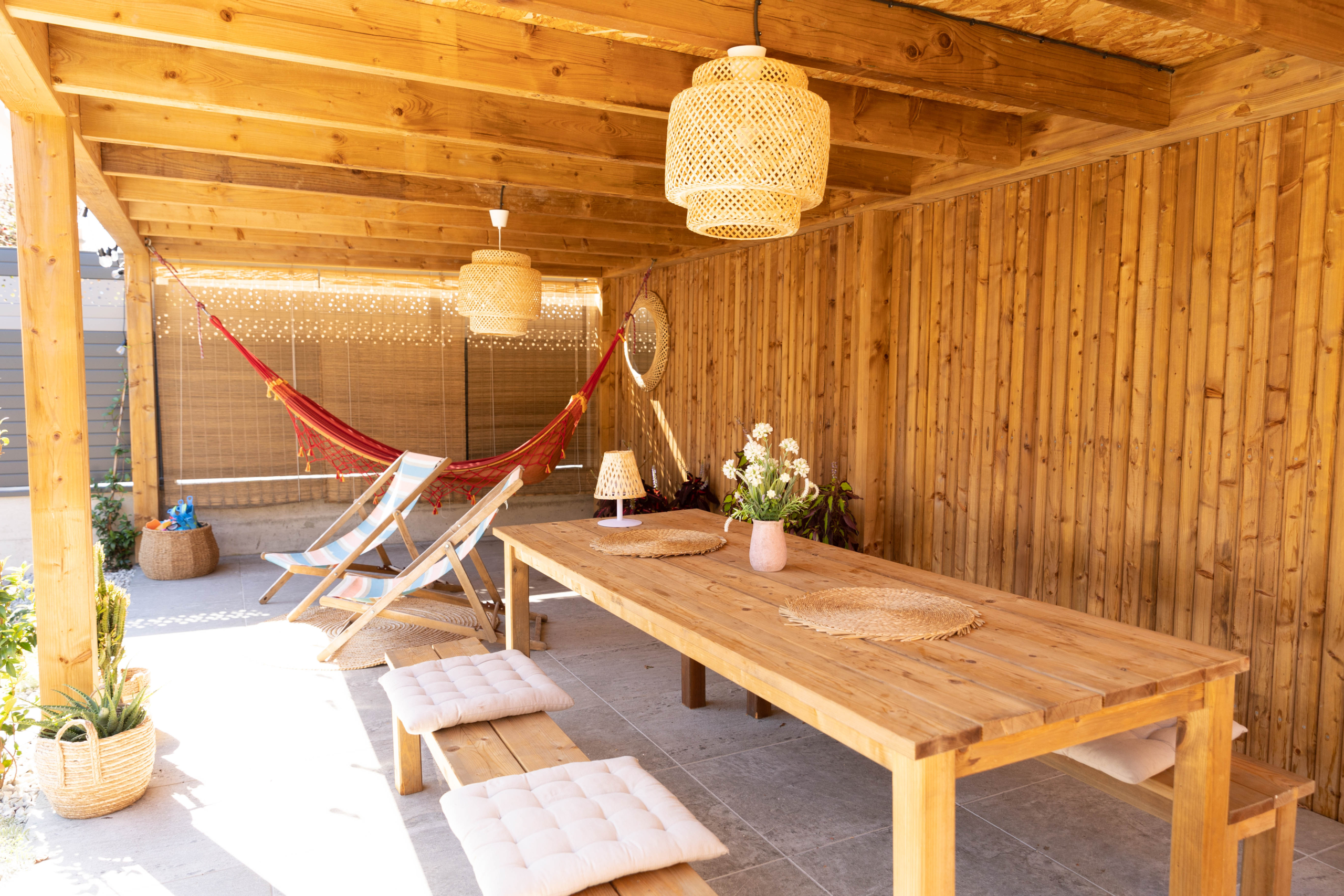 aménagement jardin vacances benfeld