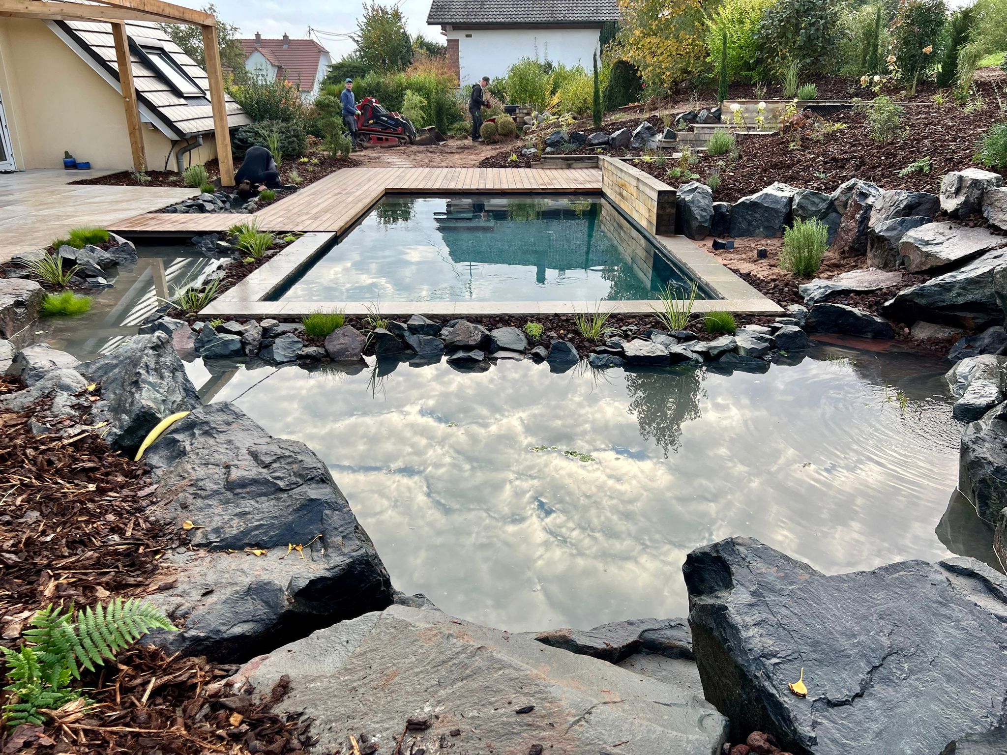 bassin espace piscine